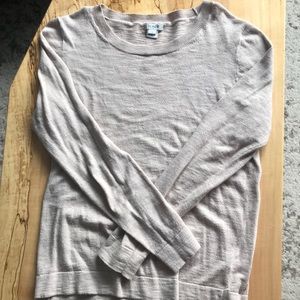 Beige blouse/sweater JCREW